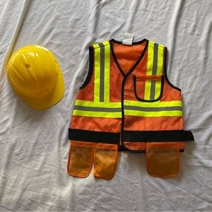 Safety Vest with Hat | Kids Costume | Spirit Halloween